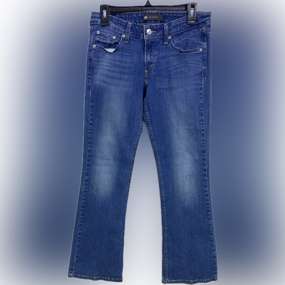 Levi’s 518 Super Low Blue Jeans - 9M / 29x 32